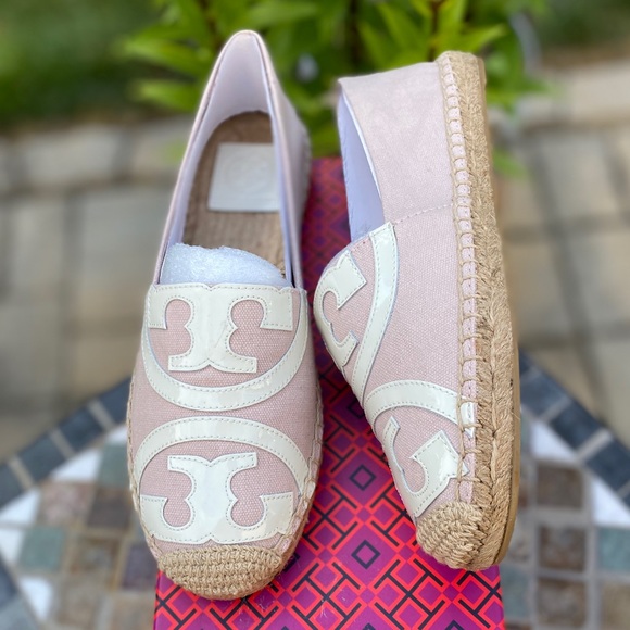 ✨LAST PAIR ✨ Tory Burch Poppy Logo Espadrille Flat - Picture 10 of 15